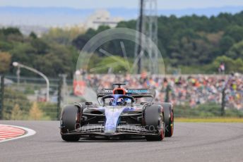 World © Octane Photographic Ltd. Formula 1 – Japanese Grand Prix - Suzuka Circuit, Japan. Saturday 8th October 2022. Qualifying.  Williams Racing FW44 - Alex Albon.