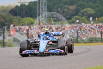 World © Octane Photographic Ltd. Formula 1 – Japanese Grand Prix - Suzuka Circuit, Japan. Saturday 8th October 2022. Qualifying. BWT Alpine F1 Team A522 - Esteban Ocon.
