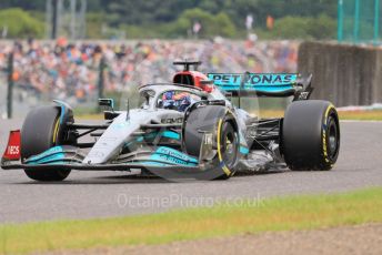 World © Octane Photographic Ltd. Formula 1 – Japanese Grand Prix - Suzuka Circuit, Japan. Saturday 8th October 2022. Qualifying. Mercedes-AMG Petronas F1 Team F1 W13 - George Russell.