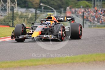 World © Octane Photographic Ltd. Formula 1 – Japanese Grand Prix - Suzuka Circuit, Japan. Saturday 8th October 2022. Qualifying. Oracle Red Bull Racing RB18 – Sergio Perez