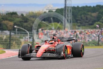 World © Octane Photographic Ltd. Formula 1 – Japanese Grand Prix - Suzuka Circuit, Japan. Saturday 8th October 2022. Qualifying. Scuderia Ferrari F1-75 - Charles Leclerc.
