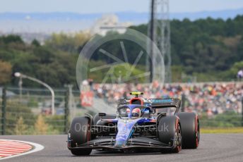 World © Octane Photographic Ltd. Formula 1 – Japanese Grand Prix - Suzuka Circuit, Japan. Saturday 8th October 2022. Qualifying. Williams Racing FW44 - Nicholas Latifi.