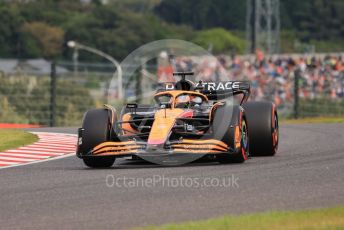 World © Octane Photographic Ltd. Formula 1 – Japanese Grand Prix - Suzuka Circuit, Japan. Saturday 8th October 2022. Qualifying. McLaren F1 Team MCL36 - Daniel Ricciardo.
