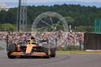 World © Octane Photographic Ltd. Formula 1 – Japanese Grand Prix - Suzuka Circuit, Japan. Saturday 8th October 2022. Qualifying. McLaren F1 Team MCL36 - Lando Norris.