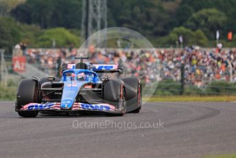 World © Octane Photographic Ltd. Formula 1 – Japanese Grand Prix - Suzuka Circuit, Japan. Saturday 8th October 2022. Qualifying. BWT Alpine F1 Team A522 - Fernando Alonso.