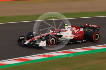World © Octane Photographic Ltd. Formula 1 – Japanese Grand Prix - Suzuka Circuit, Japan. Saturday 8th October 2022. Qualifying. Alfa Romeo F1 Team Orlen C42 - Guanyu Zhou.