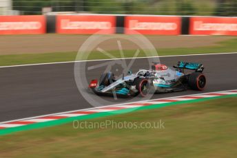 World © Octane Photographic Ltd. Formula 1 – Japanese Grand Prix - Suzuka Circuit, Japan. Saturday 8th October 2022. Qualifying. Mercedes-AMG Petronas F1 Team F1 W13 - George Russell.