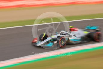 World © Octane Photographic Ltd. Formula 1 – Japanese Grand Prix - Suzuka Circuit, Japan. Saturday 8th October 2022. Qualifying. Mercedes-AMG Petronas F1 Team F1 W13 - Lewis Hamilton.