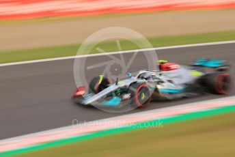 World © Octane Photographic Ltd. Formula 1 – Japanese Grand Prix - Suzuka Circuit, Japan. Saturday 8th October 2022. Qualifying. Mercedes-AMG Petronas F1 Team F1 W13 - Lewis Hamilton.