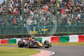 World © Octane Photographic Ltd. Formula 1 – Japanese Grand Prix - Suzuka Circuit, Japan. Saturday 8th October 2022. Qualifying. Oracle Red Bull Racing RB18 – Sergio Perez