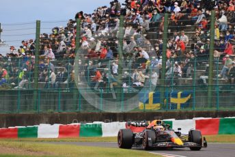 World © Octane Photographic Ltd. Formula 1 – Japanese Grand Prix - Suzuka Circuit, Japan. Saturday 8th October 2022. Qualifying. Oracle Red Bull Racing RB18 – Max Verstappen.