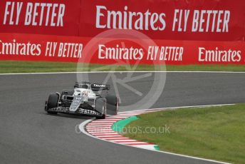 World © Octane Photographic Ltd. Formula 1 – Japanese Grand Prix - Suzuka Circuit, Japan. Saturday 8th October 2022. Qualifying. Scuderia AlphaTauri AT03 - Pierre Gasly.