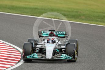 World © Octane Photographic Ltd. Formula 1 – Japanese Grand Prix - Suzuka Circuit, Japan. Saturday 8th October 2022. Qualifying. Mercedes-AMG Petronas F1 Team F1 W13 - George Russell.