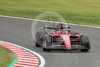 World © Octane Photographic Ltd. Formula 1 – Japanese Grand Prix - Suzuka Circuit, Japan. Saturday 8th October 2022. Qualifying. Scuderia Ferrari F1-75 - Charles Leclerc.