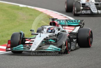 World © Octane Photographic Ltd. Formula 1 – Japanese Grand Prix - Suzuka Circuit, Japan. Saturday 8th October 2022. Qualifying. Mercedes-AMG Petronas F1 Team F1 W13 - George Russell.