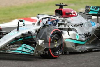World © Octane Photographic Ltd. Formula 1 – Japanese Grand Prix - Suzuka Circuit, Japan. Saturday 8th October 2022. Qualifying. Mercedes-AMG Petronas F1 Team F1 W13 - George Russell.