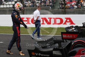 World © Octane Photographic Ltd. Formula 1 – Japanese Grand Prix - Suzuka Circuit, Japan. Saturday 8th October 2022. Qualifying. Oracle Red Bull Racing RB18 – Max Verstappen.