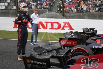 World © Octane Photographic Ltd. Formula 1 – Japanese Grand Prix - Suzuka Circuit, Japan. Saturday 8th October 2022. Qualifying. Oracle Red Bull Racing RB18 – Max Verstappen.
