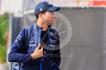 World © Octane Photographic Ltd. Formula 1 – Japanese Grand Prix - Suzuka Circuit, Japan. Saturday 8th October 2022. Paddock. Williams Racing FW44 - Nicholas Latifi.