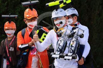 World © Octane Photographic Ltd. Formula 1 – Japanese Grand Prix - Suzuka Circuit, Japan. Saturday 8th October 2022. Paddock. Formula 1 On Board Camera Workshop