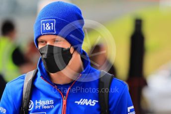 World © Octane Photographic Ltd. Formula 1 – Japanese Grand Prix - Suzuka Circuit, Japan. Saturday 8th October 2022. Paddock. Haas F1 Team VF-22 - Mick Schumacher.