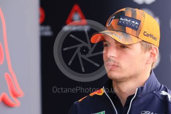 World © Octane Photographic Ltd. Formula 1 – Japanese Grand Prix - Suzuka Circuit, Japan. Saturday 8th October 2022. Paddock. Oracle Red Bull Racing RB18 – Max Verstappen.