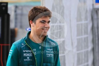 World © Octane Photographic Ltd. Formula 1 – Japanese Grand Prix - Suzuka Circuit, Japan. Saturday 8th October 2022. Paddock. Aston Martin Aramco Cognizant F1 Team AMR22 - Lance Stroll.