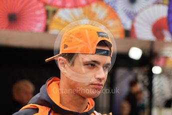 World © Octane Photographic Ltd. Formula 1 – Japanese Grand Prix - Suzuka Circuit, Japan. Sunday 9th October 2022. Paddock. McLaren F1 Team MCL36 - Lando Norris.