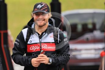 World © Octane Photographic Ltd. Formula 1 – Japanese Grand Prix - Suzuka Circuit, Japan. Sunday 9th October 2022. Paddock. Alfa Romeo F1 Team Orlen C42 - Valtteri Bottas.