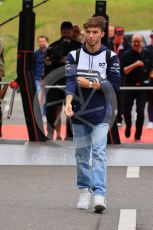 World © Octane Photographic Ltd. Formula 1 – Japanese Grand Prix - Suzuka Circuit, Japan. Sunday 9th October 2022. Paddock. Scuderia AlphaTauri AT03 - Pierre Gasly.