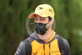 World © Octane Photographic Ltd. Formula 1 – Japanese Grand Prix - Suzuka Circuit, Japan. Sunday 9th October 2022. Paddock. McLaren F1 Team MCL36 - Daniel Ricciardo.
