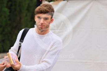 World © Octane Photographic Ltd. Formula 1 – Japanese Grand Prix - Suzuka Circuit, Japan. Thursday 6th October 2022. Arrivals. Scuderia AlphaTauri AT03 - Pierre Gasly.