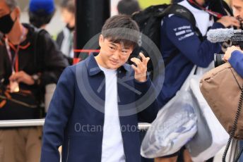 World © Octane Photographic Ltd. Formula 1 – Japanese Grand Prix - Suzuka Circuit, Japan. Thursday 6th October 2022. Arrivals. Scuderia AlphaTauri AT03 - Yuki Tsunoda.