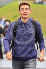 World © Octane Photographic Ltd. Formula 1 – Japanese Grand Prix - Suzuka Circuit, Japan. Thursday 6th October 2022. Arrivals. Mercedes-AMG Petronas F1 Team F1 W13 - George Russell.