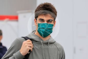 World © Octane Photographic Ltd. Formula 1 – Japanese Grand Prix - Suzuka Circuit, Japan. Thursday 6th October 2022. Arrivals. Aston Martin Aramco Cognizant F1 Team AMR22 - Lance Stroll.