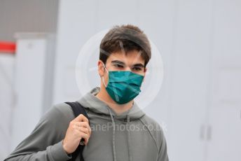 World © Octane Photographic Ltd. Formula 1 – Japanese Grand Prix - Suzuka Circuit, Japan. Thursday 6th October 2022. Arrivals. Aston Martin Aramco Cognizant F1 Team AMR22 - Lance Stroll.