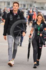 World © Octane Photographic Ltd. Formula 1 – Japanese Grand Prix - Suzuka Circuit, Japan. Thursday 6th October 2022. Paddock. Mercedes-AMG Petronas F1 Team F1 W13 - George Russell.