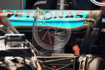 World © Octane Photographic Ltd. Formula 1 – Japanese Grand Prix - Suzuka Circuit, Japan. Thursday 6th October 2022. Pitlane. Mercedes-AMG Petronas F1 Team F1 W13.