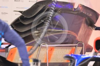 World © Octane Photographic Ltd. Formula 1 – Japanese Grand Prix - Suzuka Circuit, Japan. Thursday 6th October 2022. Pitlane.  Williams Racing FW44 floor.