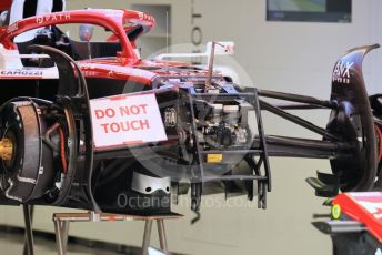 World © Octane Photographic Ltd. Formula 1 – Japanese Grand Prix - Suzuka Circuit, Japan. Thursday 6th October 2022. Pitlane. Alfa Romeo F1 Team Orlen C42.