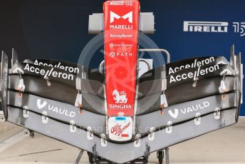 World © Octane Photographic Ltd. Formula 1 – Japanese Grand Prix - Suzuka Circuit, Japan. Thursday 6th October 2022. Pitlane. Alfa Romeo F1 Team Orlen C42.