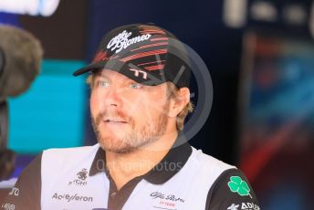 World © Octane Photographic Ltd. Formula 1 – Japanese Grand Prix - Suzuka Circuit, Japan. Thursday 6th October 2022. Paddock. Alfa Romeo F1 Team Orlen C42 - Valtteri Bottas.