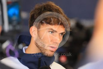 World © Octane Photographic Ltd. Formula 1 – Japanese Grand Prix - Suzuka Circuit, Japan. Thursday 6th October 2022. Paddock. Scuderia AlphaTauri AT03 - Pierre Gasly.