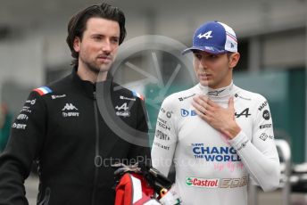 World © Octane Photographic Ltd. Formula 1 – Japanese Grand Prix - Suzuka Circuit, Japan. Thursday 6th October 2022. Arrivals. BWT Alpine F1 Team A522 - Esteban Ocon.
