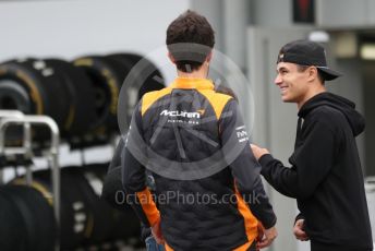 World © Octane Photographic Ltd. Formula 1 – Japanese Grand Prix - Suzuka Circuit, Japan. Thursday 6th October 2022. Arrivals. McLaren F1 Team MCL36 - Lando Norris.