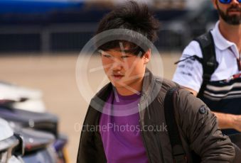 World © Octane Photographic Ltd. Formula 1 – British Grand Prix - Silverstone. Friday 1st July 2022. Paddock. Scuderia AlphaTauri AT03 - Yuki Tsunoda.