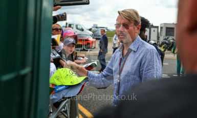 World © Octane Photographic Ltd. Formula 1 – British Grand Prix - Silverstone. Friday 1st July 2022. Paddock. Mika Hakkinen.