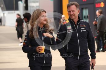 World © Octane Photographic Ltd. Formula 1 – British Grand Prix - Silverstone. Friday 1st July 2022. Paddock. Oracle Red Bull Racing Team Principal – Chrisian Horner