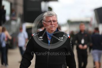 World © Octane Photographic Ltd. Formula 1 – British Grand Prix - Silverstone. Friday 1st July 2022. Paddock. BWT Alpine F1 Team Team Principal - Otmar Szafnauer.