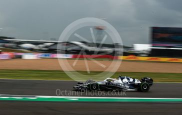 World © Octane Photographic Ltd. Formula 1 – British Grand Prix - Silverstone. Friday 1st July 2022. Practice 1. Scuderia AlphaTauri AT03 - Yuki Tsunoda.